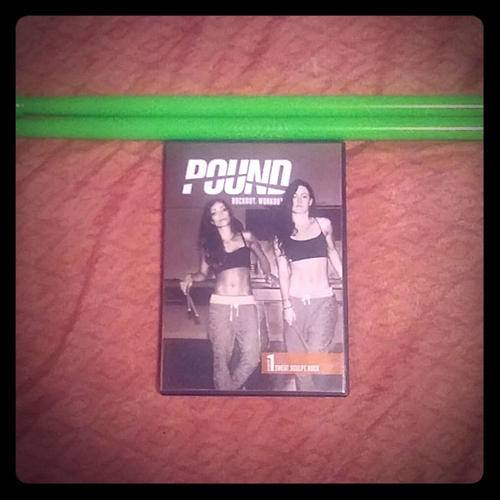 Drumming/Pound workout DVD
